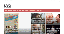 Desktop Screenshot of lavocegrossa.com