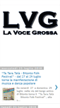 Mobile Screenshot of lavocegrossa.com